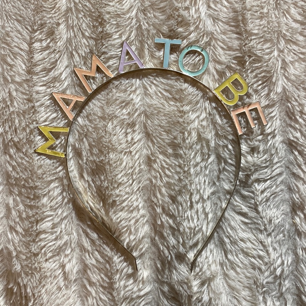 Mama to be headband new mom maternity accessory